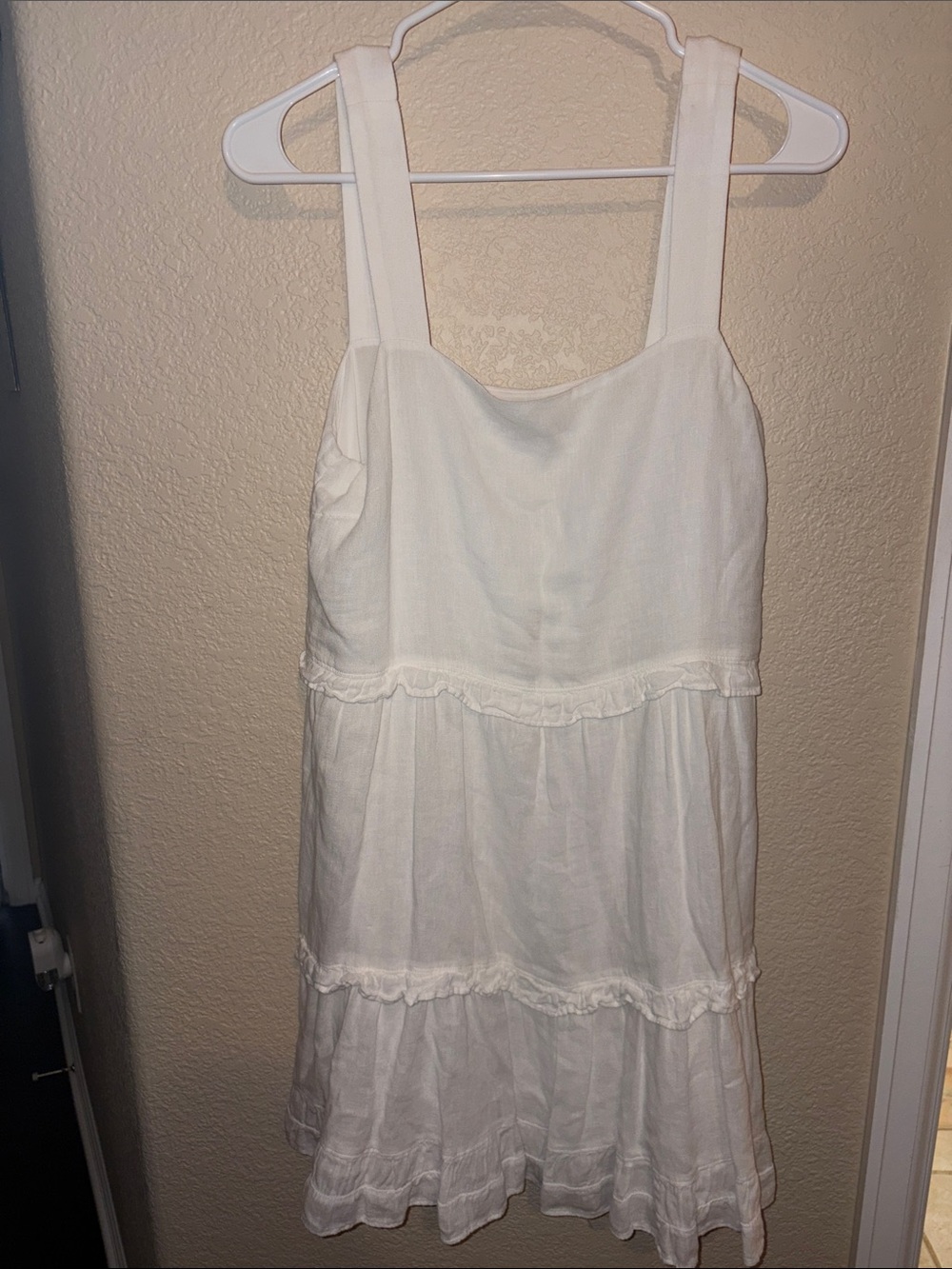 Tails White Tiered Sundress